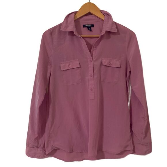 Lavender Women's Button-Up Top - Picture 1 of 3